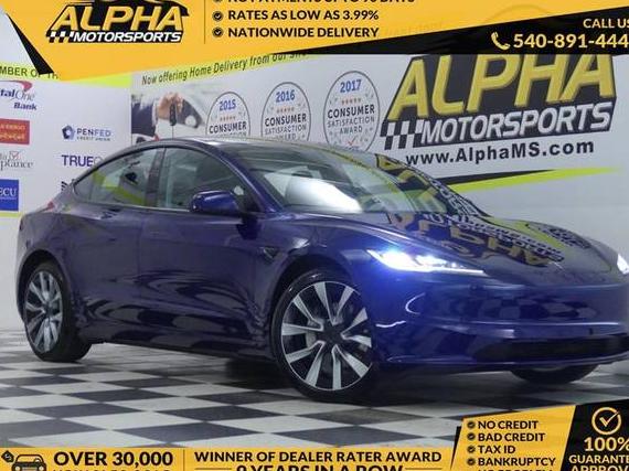 TESLA MODEL 3 2025 5YJ3E1EB2SF926838 image